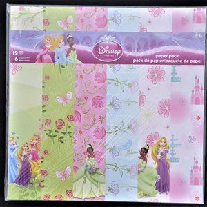 Sandylion Disney Princess 12x12 Scrapbook Paper Pack #1